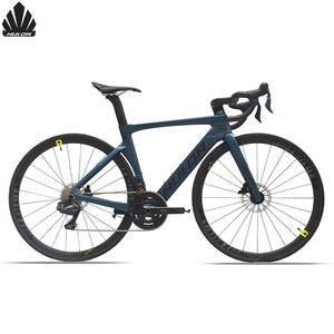 Vélo de route en fibre de carbone Hulda Shimanuo 24 vitesses, transmission électronique, freins à disque hydrauliques, 700c, passage des câbles interne, Kts10370hldmirage - Product Image 3