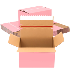 Scatola di Spedizione in Cartone Personalizzata con Striscia a Strappo, Scatola Postale Autosigillante con Adesivo per E-commerce - Product Image 1