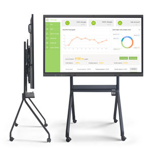 Pizarra Interactiva para Conferencias de 75 Pulgadas con Resolución 4K, Sistema Operativo Android y <span class=keywords><strong>Google</strong></span> <span class=keywords><strong>Chrome</strong></span> para Reuniones en Línea y Función Táctil de 20 Puntos - Product Image 1