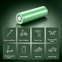 Batterie au lithium personnalisée en vrac 18650 2500mAh 3.7V 10C NCM à décharge élevée pour moto électrique