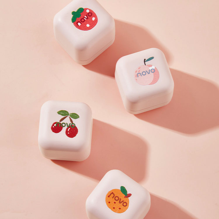 NOVO Beauty Custom Vitamin C Fruit Mini Natural Lip Balm