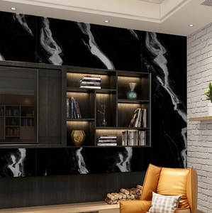 Kaisheng JWT60121-Y nero marmo interno soggiorno <span class=keywords><strong>sfondo</strong></span> PVC pellicola di laminazione in PVC pellicola laminata con PET marmo - Product Image 3