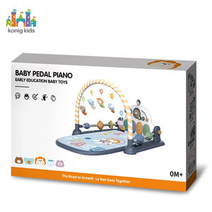 Konig niños multifuncional bebé Fitness Pedal Piano jugar <span class=keywords><strong>gimnasio</strong></span> recién nacido juguetes Playmat bebé juguetes 0-12 meses - Product Image 5