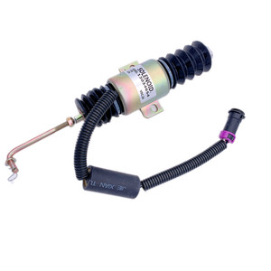 Vanne solénoïde 24V pour coupure d'incendie, pièces pour chargeuse et excavatrice Weichai 504017345 13034654 13026882, coupure de gaz - Product Image 1