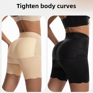 Pantalon rembourré pour les hanches, rehausseur de fesses pour femmes, faux fessiers, culotte sculptante pour le corps, faux fessiers avec rembourrage, boxer sculptant, short - Product Image 2