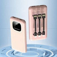 Produit en promotion : Powerbank portable 20000 mAh avec câble, chargeur universel 10000 mAh pour smartphone