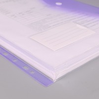 Classeur à clip en PP imprimé UV, transparent, pour partitions et feuilles de test