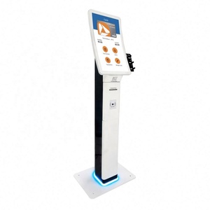 ตู้คีออสก์หน้าจอโค้งขนาด 23.6 32 นิ้ว R1500 ออกแบบตามหลักสรีรศาสตร์ สำหรับการชำระเงิน ขายส่งจำนวนมาก พร้อมเครื่องอ่านบัตร RFID/NFC SDK และระบบเรียกคิว - Product Image 2