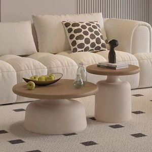<strong>Creme</strong> Fraiche <strong>Coffee</strong> <strong>Table</strong> Bedroom Living Room Nightstand Side <strong>Table</strong> - Product Image 4