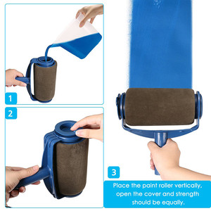 Juego de Rodillos para Pintar Paredes al por Mayor, Kit Profesional de Rodillos para Pintar, Herramientas Multifuncionales para el Hogar - Product Image 2