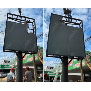 Écran LED HD extérieur étanche P8 8 mm, haute luminosité, grand écran vidéo publicitaire, résolution 4K, IP65, SDK, pour magasin <span class=keywords><strong>de</strong></span> détail - Product Image 3