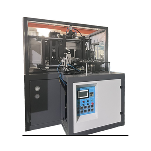 Máquina Sopladora Automática para Botellas de PET/PP HY-S2, Económica, de 2 Cavidades, Alimentación Manual, Control por PLC, Bomba de Motor, Alta Precisión - Product Image 1