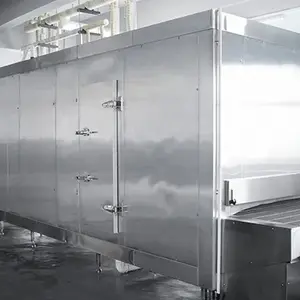 Fully Modular Design Quick and Impingement Tunnel Freezer Machine with Stainless Steel Structure