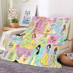 Manta de Felpa para Niña con Diseño de Princesa Kawaii, Mantas de Franela Personalizadas con Estampado para Bebés y Niños - Product Image 4