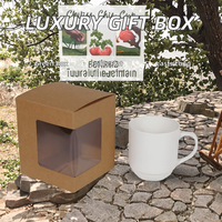 Boîte cadeau auto-élevable de luxe écologique avec finition mate pour chocolats de qualité supérieure, desserts, bonbons, aliments pour animaux et conserves