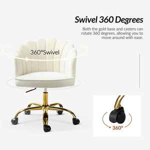 <span class=keywords><strong>Silla</strong></span> de <span class=keywords><strong>tocador</strong></span> JIAMEIJIA <span class=keywords><strong>con</strong></span> respaldo de concha y base dorada - Venta al por mayor OEM ODM <span class=keywords><strong>para</strong></span> tocadores - Product Image 5