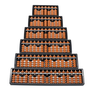 13 قضبان الخرز البلاستيكية المعداج سوروبان أداة حساب التعليمية لعبة الرياضيات لمدرسي المدرسة طالب استخدام المكتب - Product Image 5