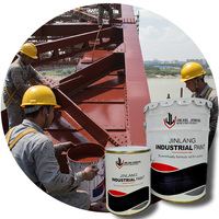 Peinture liquide antirouille pour métaux, usage industriel mécanique, application au pinceau