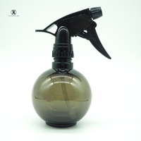 Bouteille de pulvérisation en plastique violet de 300ml, en forme de boule vide, vente en gros, écologique