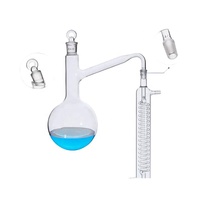 Flacons de distillation 100, 250, 500, 1000ml Flacons à fond rond/flacons en verre supportés