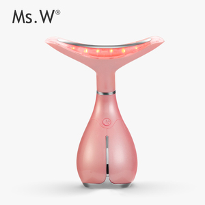 Shenzhen Ms. W Tendances Machine de Beauté multifonction 5 En 1 Beauté LED Électrique Vibrant Équipement de Massage Du Cou - Product Image 4