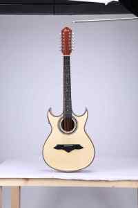 กีตาร์โปร่ง AF16DCE-12 Winzz แบบ Double Cutaway 12 สาย Bajo Sexto - Product Image 2
