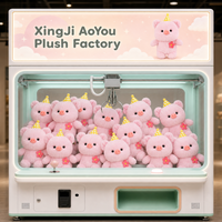 Jouets en peluche cochon mignon et kawaii avec chapeau jaune, 8 pouces, prix abordable, animaux en peluche, décoration de chambre, prix pour machines à griffes d'arcade