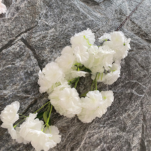 Vente chaude : Fleurs artificielles modernes de cerisier, décoration colorée <span class=keywords><strong>Sakura</strong></span> - Product Image 4
