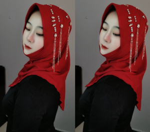 Zifeng OEM Mode Femmes Industrie Lourde Éponge Chapeau Lame <span class=keywords><strong>Double</strong></span> Face Gland <span class=keywords><strong>Gaze</strong></span> Foulard Écharpe - Product Image 6