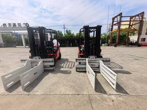 Carretilla elevadora diesel 3T con abrazadera de pacas-Manipulador de carga resistente para transporte de algodón, lana y material de espuma - Product Image 3