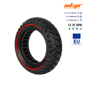 Pneu tout-terrain solide Ulip 10*3/255*80(80/65-6) avec cercle rouge pour scooters de 10 pouces 10×3 255×80 80/65-6 Pneus tout-terrain - Product Image 1