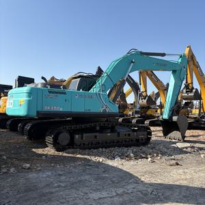 Vendita calda originale del Giappone di alta qualità Kobelco Sk350 escavatore usato Sk350LC grande escavatore cingolato 35 tonnellate escavatore idraulico - Product Image 6