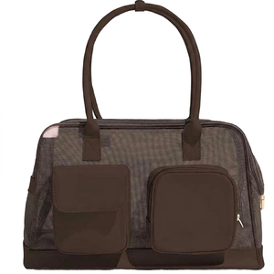 Bolsa de Transporte para Perros de Malla Transpirable, Bolsa de Viaje para Mascotas con Doble Bolsillo y Asa - Product Image 2