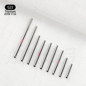Barre droite en alliage de titane F136, 20mm 18mm 16mm 14mm 12mm 10mm 8mm, accessoire de piercing pour bijoux corporels - Product Image 2