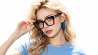 Gafas de Acetato Puro para Mujer, Montura Completa, Diseño Moderno, Uso Diario, Logotipo Personalizado, Precio de Fábrica 1002