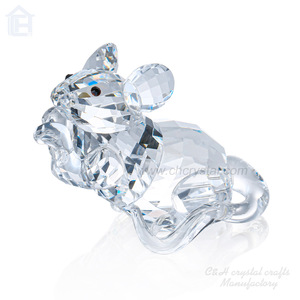 Crystal <strong>Mouse</strong> <strong>Ornament</strong> First in the Chinese Zodiac CH Crystal Laser Engraved High Quality Collectible for Home Decoration - Product Image 2