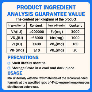 Prémélange pour l'engraissement des porcs <span class=keywords><strong>de</strong></span> grande taille à 4% : Nutrition équilibrée pour porcs, stimulateur <span class=keywords><strong>de</strong></span> croissance, aliment |   Prise <span class=keywords><strong>de</strong></span> poids rapide et promotion <span class=keywords><strong>de</strong></span> la croissance - Product Image 5
