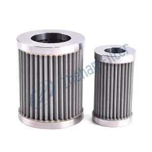 10 Micron stainless steel 304 Pleated Hydraulic oil Iron dust filter element