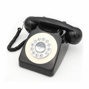 Mejor Diseño Europeo Antiguo Vintage <span class=keywords><strong>Teléfonos</strong></span> Con Cable Antiguo Americano Retro Hogar Fijo - Product Image 2