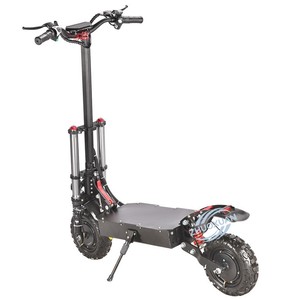 Nouvelle trottinette électrique pliable tout-terrain, batterie au lithium 60V, double moteur 11 pouces, trottinette électrique pour adultes, pour les déplacements en extérieur - Product Image 5