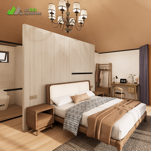 Casette Vacanza con Terrazza per Esterni, Hotel Resort, Case Prefabbricate in Acciaio, Tenda Lodge Familiare con Bagno - Product Image 3