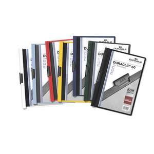 DURADERO-2209-00 DURACLIP®60 A4 clip folder (multi-pack) - EAN 4005546225340 ORGANIZACIÓN Y PRODUCTOS DE ARCHIVOS - Product Image 1