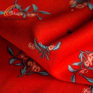 CHUNNUO Textile 100% Poly SPH Tissu Poka Imprimé <span class=keywords><strong>ROSALINDA</strong></span> Tissu 140GSM pour robe de femme - Product Image 3