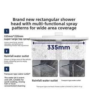 Kohler Abeiling Control Colonne de douche thermostatique à trois sorties Multi-Fonctionnelle Large Top Laiton Spray Soft Pattern 23861/23753 - Product Image 2