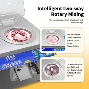 Máquina Comercial para Hacer Helados y Gelato de 24L por Hora con Función de Conservación y Exhibición - Product Image 4