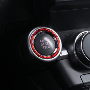 Betterhumz cho Subaru Brz/Toyota gr86 2021 2025 miếng dán trang trí nút dừng khởi động động cơ bằng sợi carbon Phụ kiện Điều chỉnh nội thất - Product Image 6