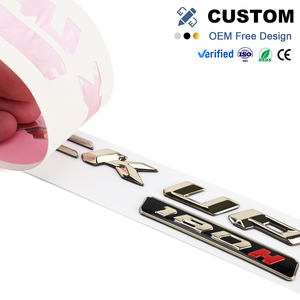 Etiqueta Adhesiva 3M Personalizada al por Mayor, Letras 3D Suaves de PVC, Emblema para Automóvil con Logotipo de Motocicleta, Adhesivo para Emblema de <span class=keywords><strong>Auto</strong></span> - Product Image 1