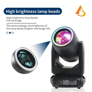 Luz Móvil de Cabeza con Haz de 250W, Mini Luz LED RGBW DMX de Venta Caliente - Product Image 3