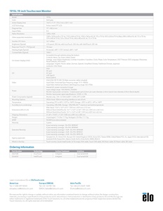 Distribuidor Autorizado Oficial, Monitor Táctil LCD Elo 1915L de 19 Pulgadas, IntelliTouch, Doble Serial/USB, Gris, E266835 - Product Image 2