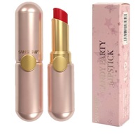 Rouge à lèvres en capsule 6 couleurs, effet brillant, hydratant, facile à appliquer, rehausse le teint, gloss à lèvres